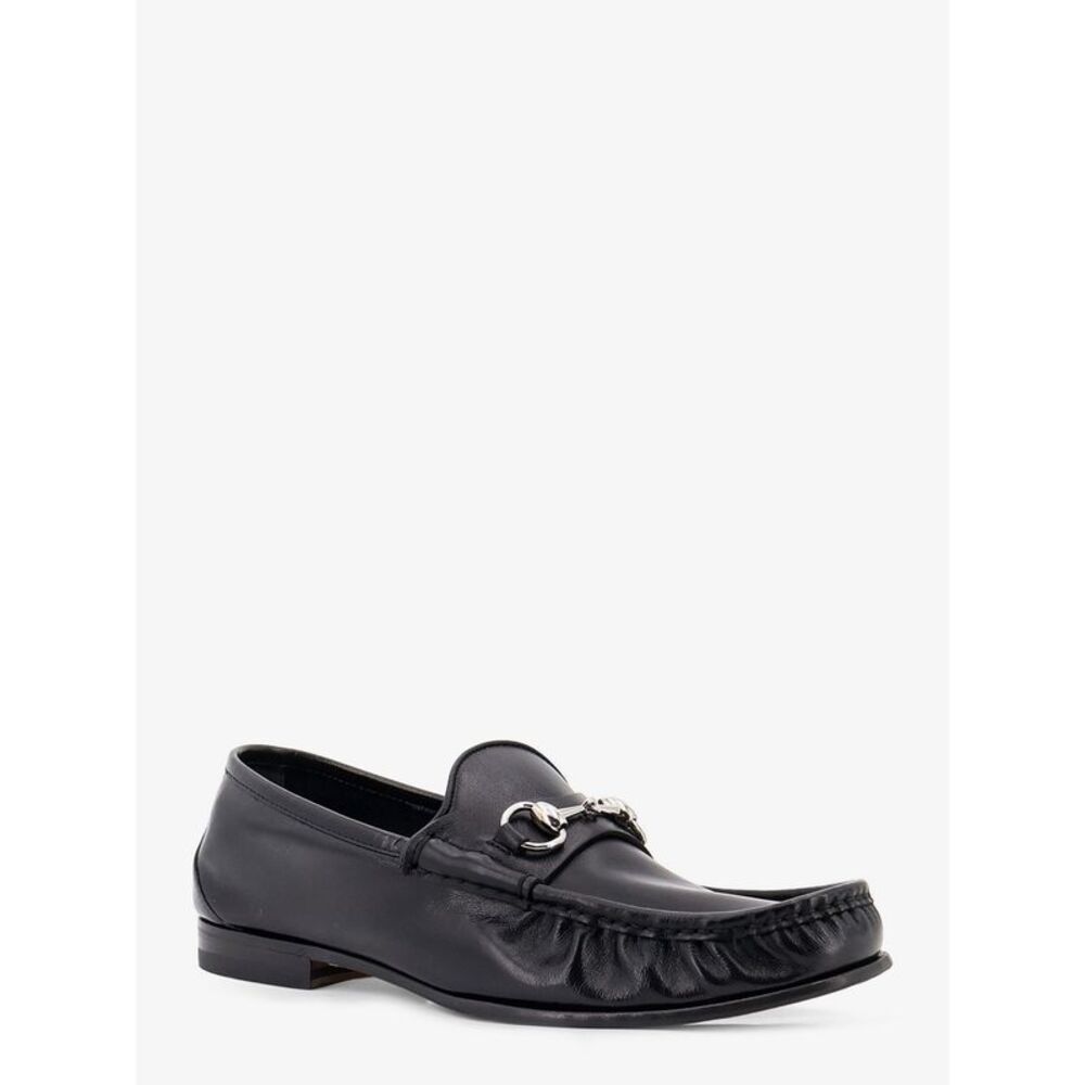 Gucci Men Gucci Lugano Leather Loafers - Picture 2 of 5